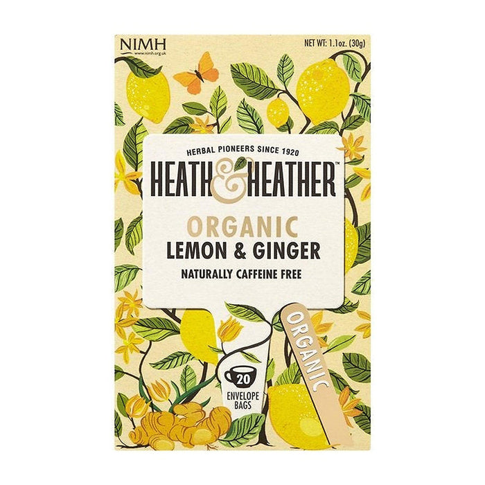 Heath & Heather | Organic Lemon & Ginger Herbal Tea