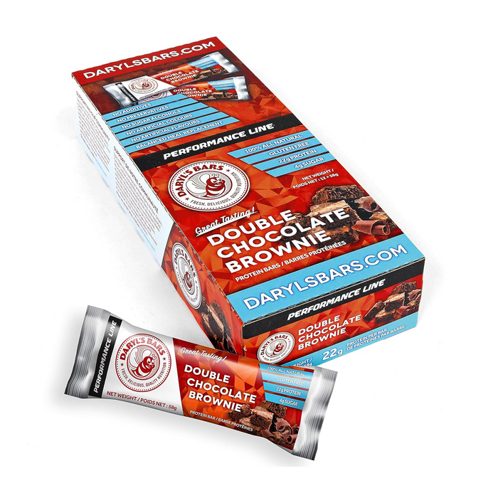 Daryl's Bars | Double Chocolate Brownie Protein Bar 58g