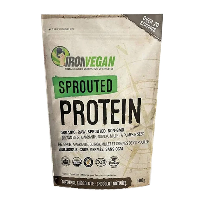 Iron Vegan | Sprouted Chocolate Protein Powder