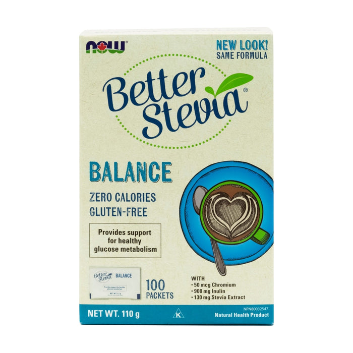 NOW | BetterStevia Balance Zero-Cal Sweetener Packets