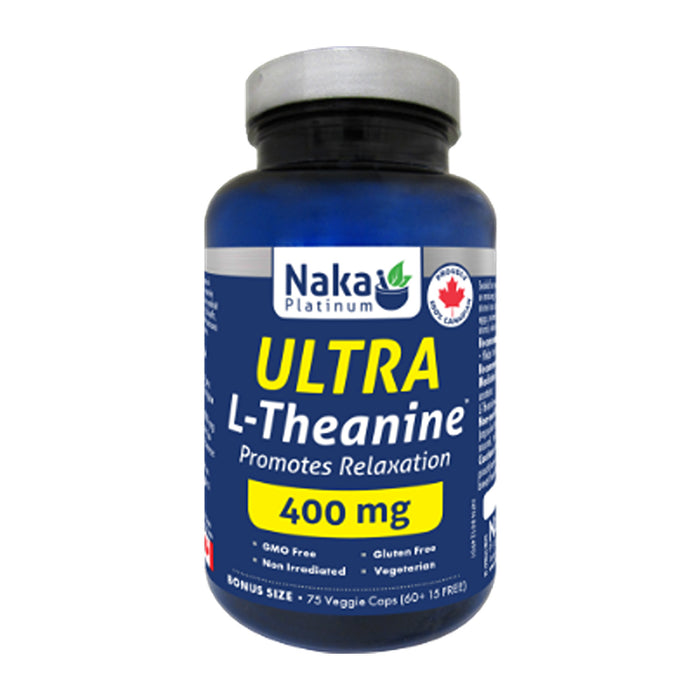 Naka Platinum | Ultra L-Theanine 400mg Vegetarian Capsules