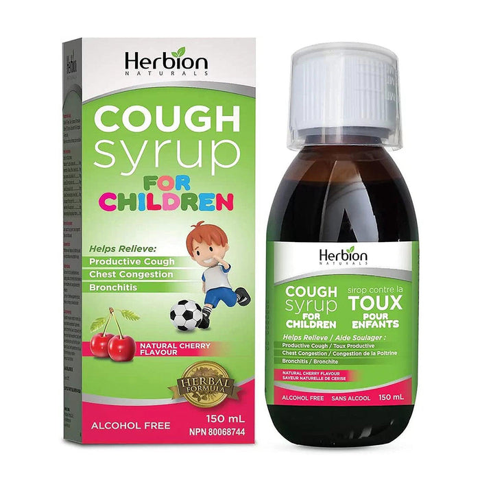 Herbion | Alcohol Free Cherry Flavour Children's Cough Syrup