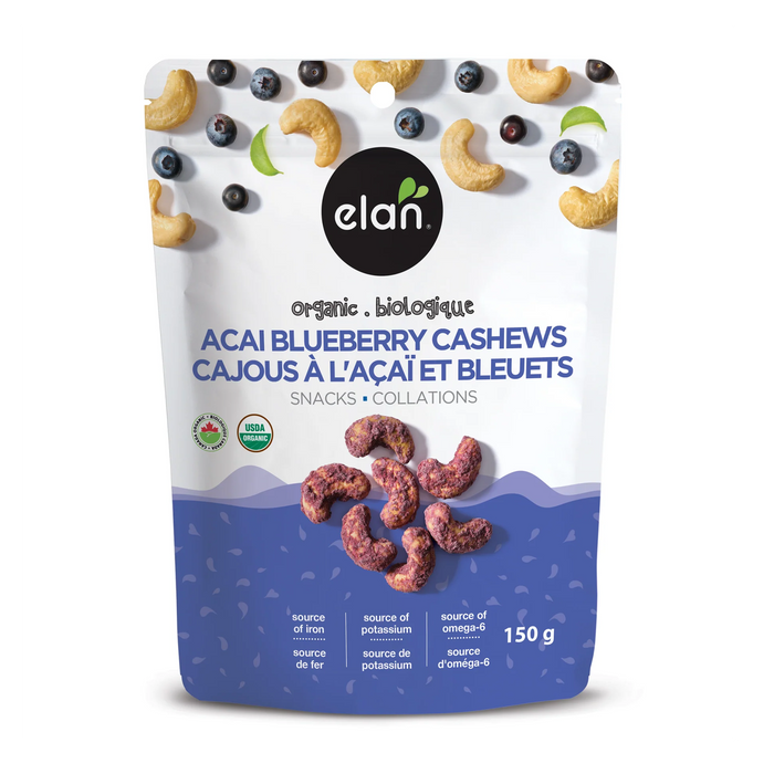 Elan | Organic Acai Blueberry Cashews 150g
