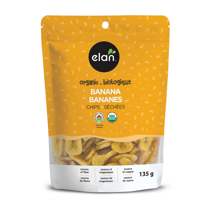 Elan | Organic Banana Chips 135g