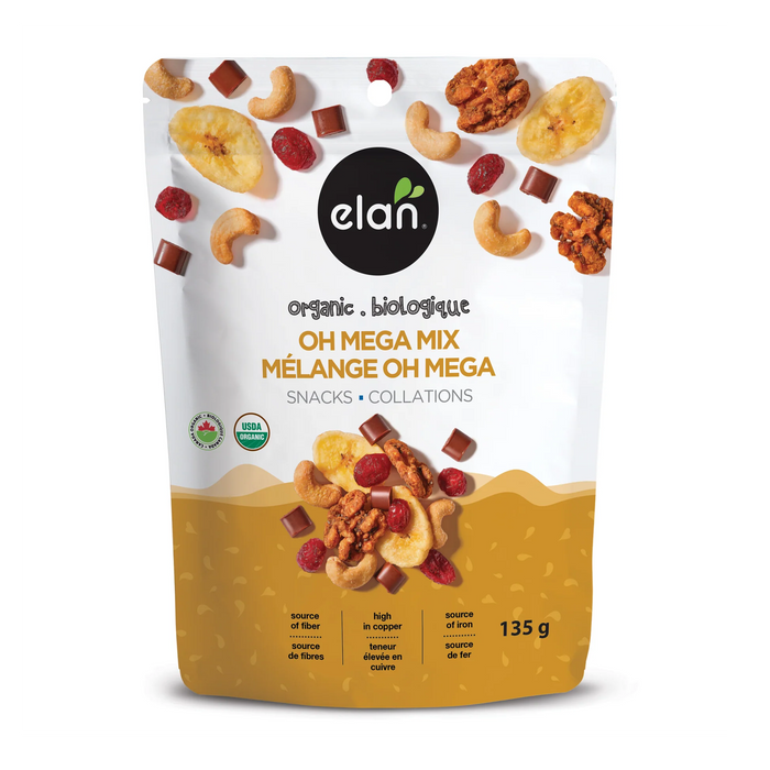 Elan | Organic Oh Mega Mix Snacks 135g
