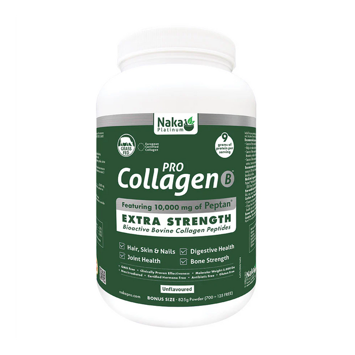 Naka Platinum | Pro Collagen Extra Strength Bovine Source Unflavoured Powder