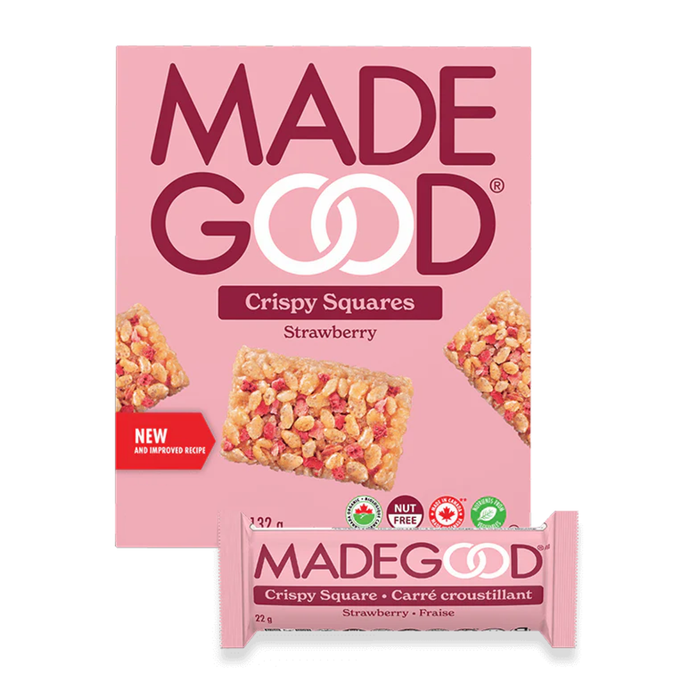 Made Good | Strawberry Crispy Squares