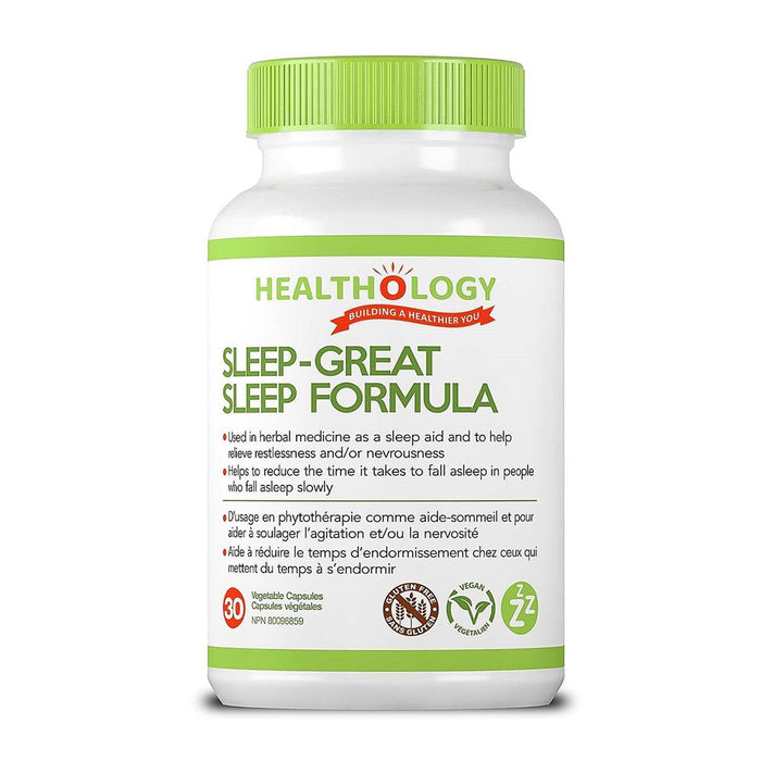 Healthology | Sleep-Great Formula Vegetarian Capsules