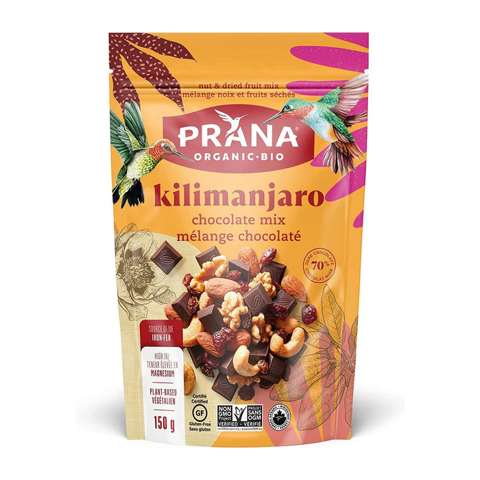 Prana Organic | Kilimanjaro Deluxe Chocolate Mix 150g