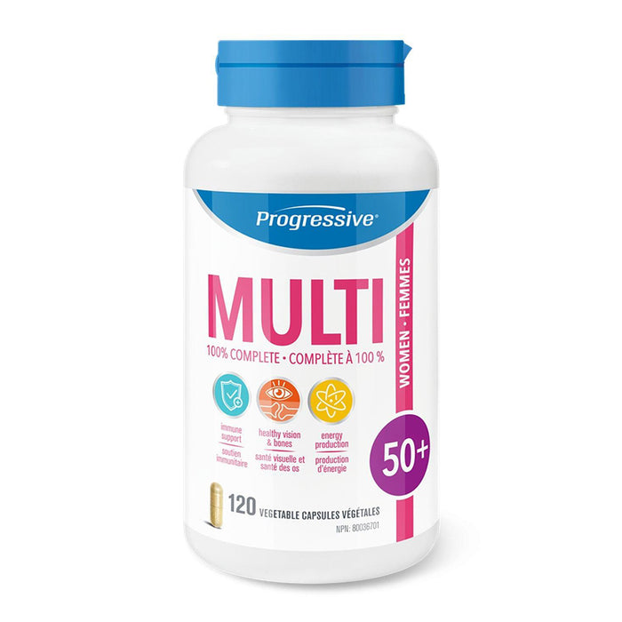 Progressive | Women 50+ Multivitamin Vegetarian Capsules