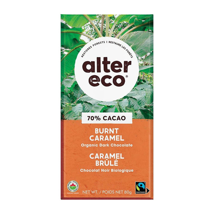 Alter Eco | Burnt Caramel Dark Chocolate Bar
