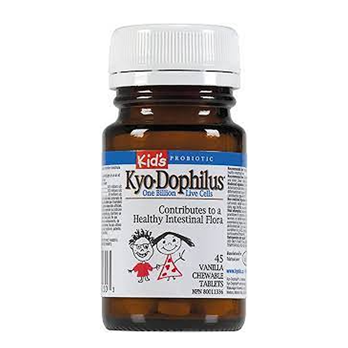 Kyolic | Kyo-Dophilus Kid's Chewable Vanilla Flavour Probiotic Tablets