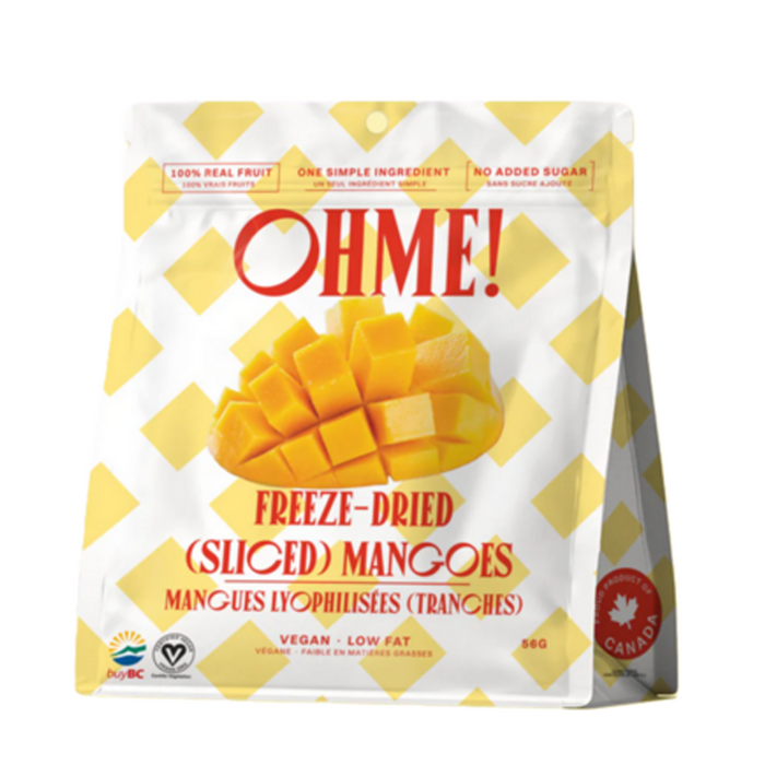 Oh Me! | Freeze-Dried Slices Mangoes 56g