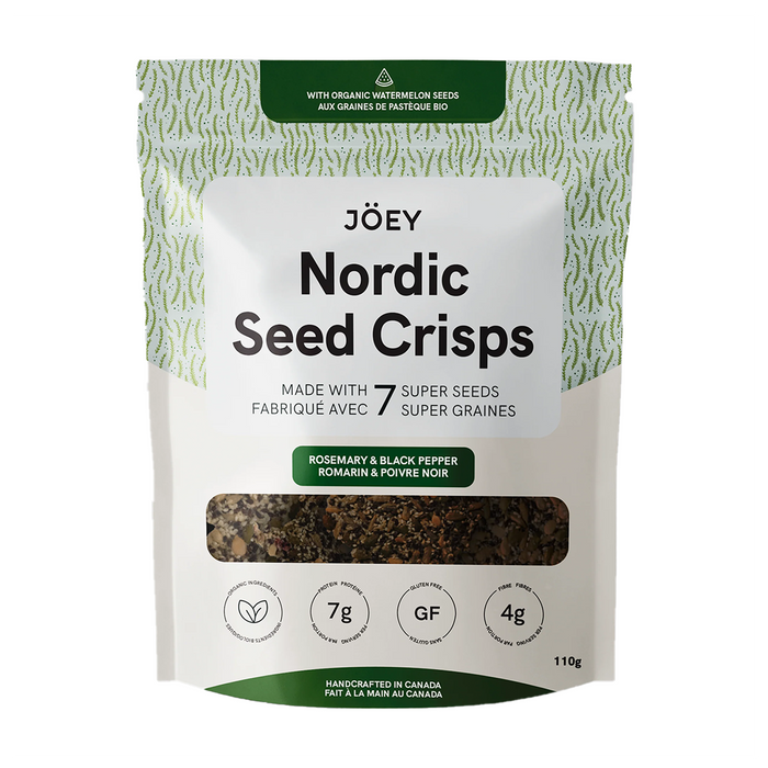 Joey | Rosemary & Black Pepper Nordic Seed Crisps