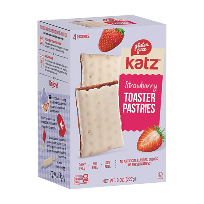 Katz | Strawberry Toaster Pastries 227g