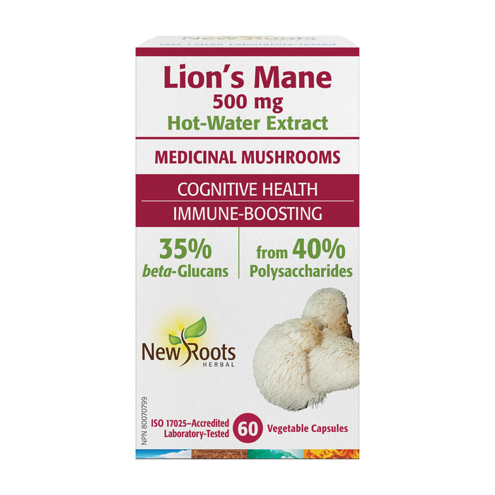 New Roots | Lion's Mane Vegetarian Capsules