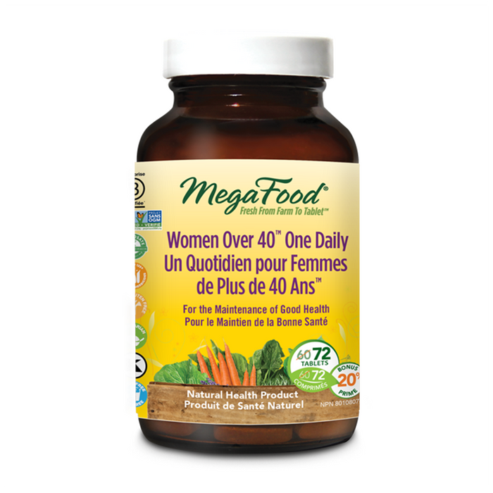 MegaFood | Women Over 40 One Daily Multivitamin Tablets 72's