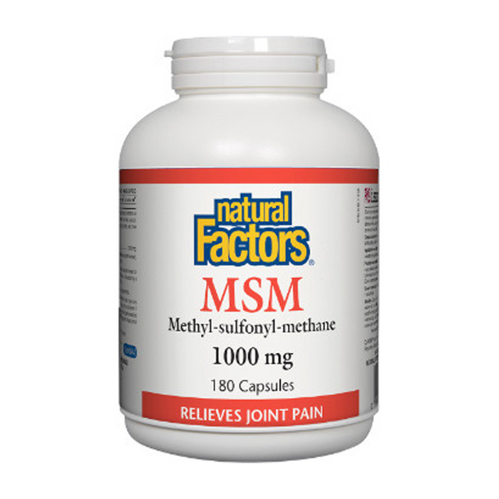 Natural Factors | MSM 1000mg Capsules