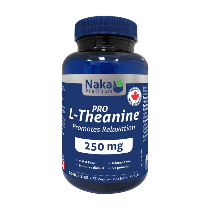 Naka Platinum | L-Theanine 250mg Vegetarian Capsules