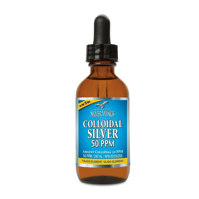 Natural Path Silver Wings | Colloidal Silver 50ppm Liquid 240ml