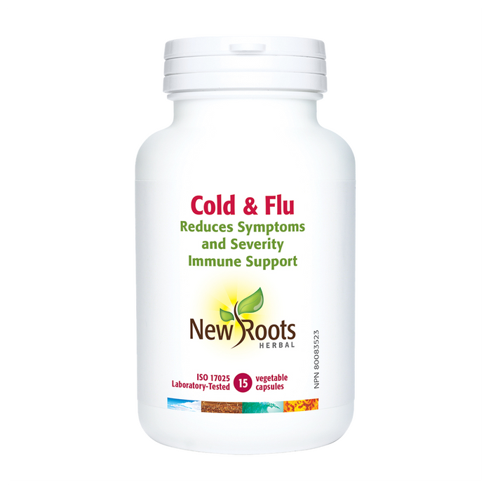 New Roots | Cold & Flu 15 Vegetable Capsules