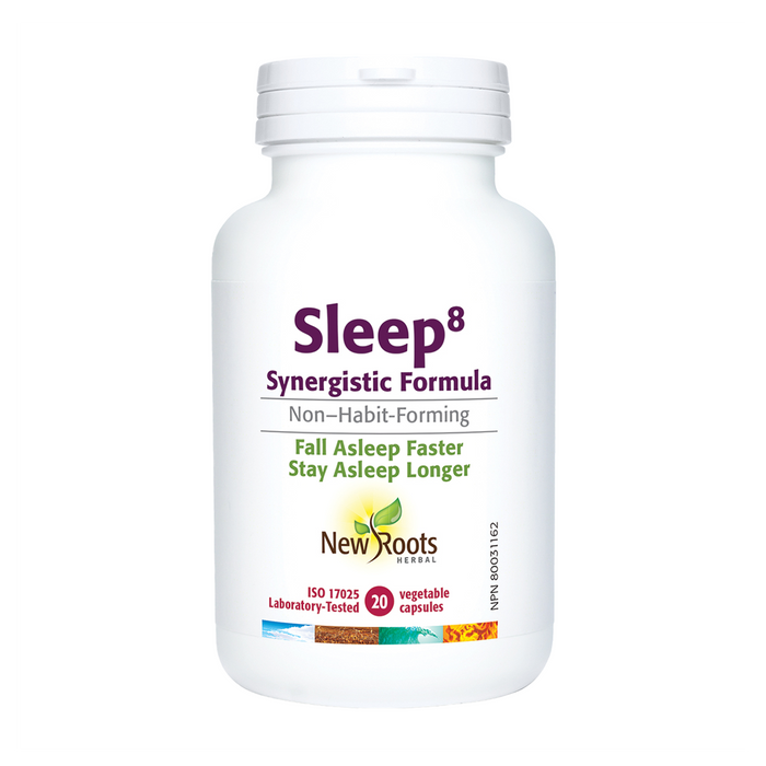 New Roots | Sleep 8 Vegetarian Capsules 20's