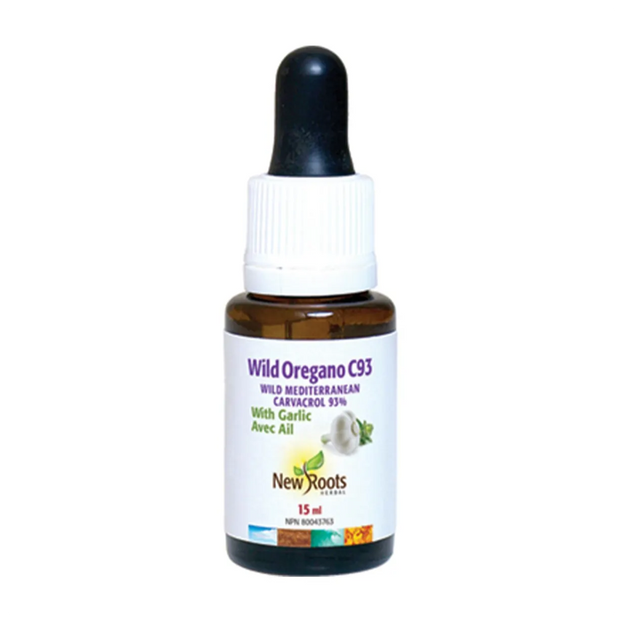 New Roots | Wild Oregano C93 Oil With Garlic