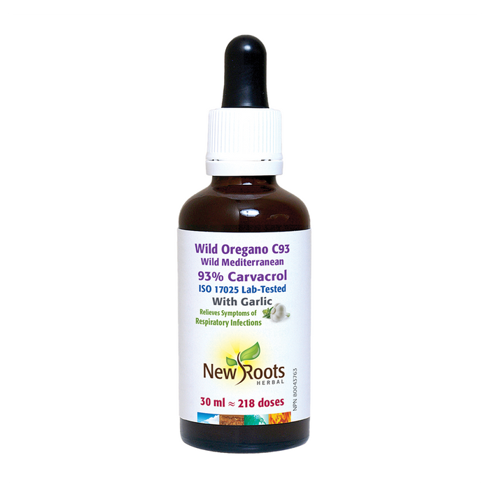 New Roots | Wild Oregano C93 Oil With Garlic