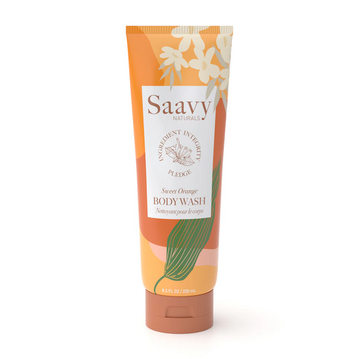 Saavy Naturals | Sweet Orange Body Wash 236ml
