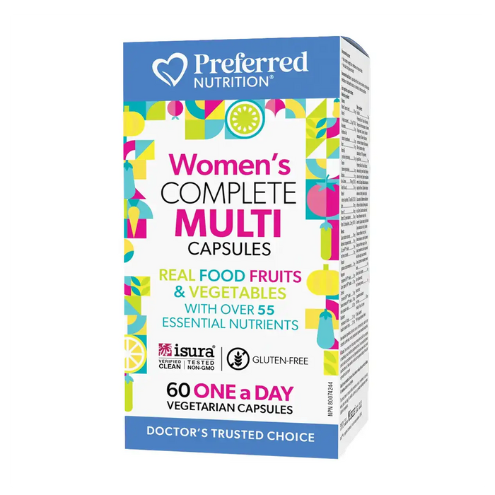 Preferred Nutrition | Women's Complete Multi Vegetarian Capsules 60's