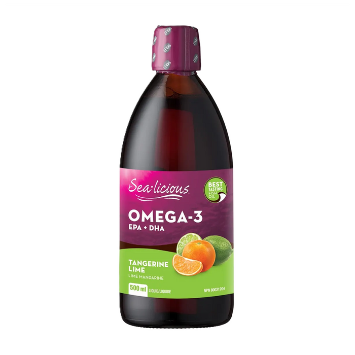 Sealicious | Tangerine Lime Omega-3 EPA+DHA Liquid 500ml