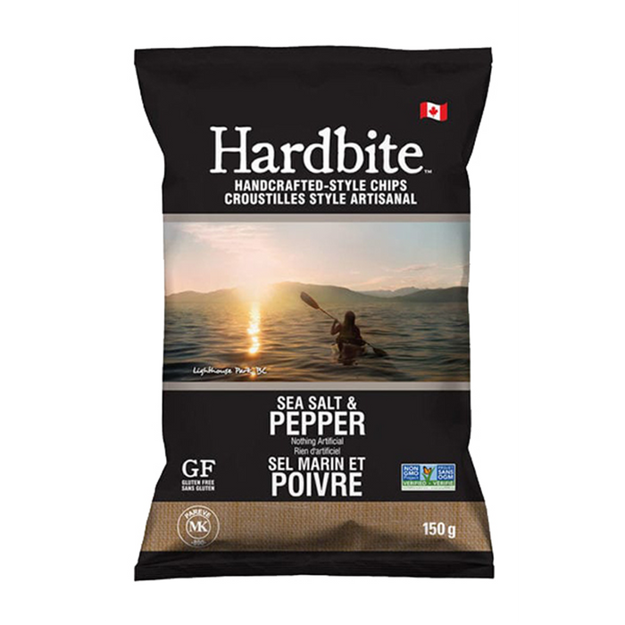 Hardbite | Sea Salt & Pepper Potato Chips