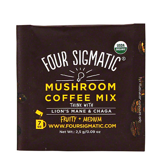 Four Sigmatic | Mushroom Coffee Mix With Lion's Mane & Chaga Packets
