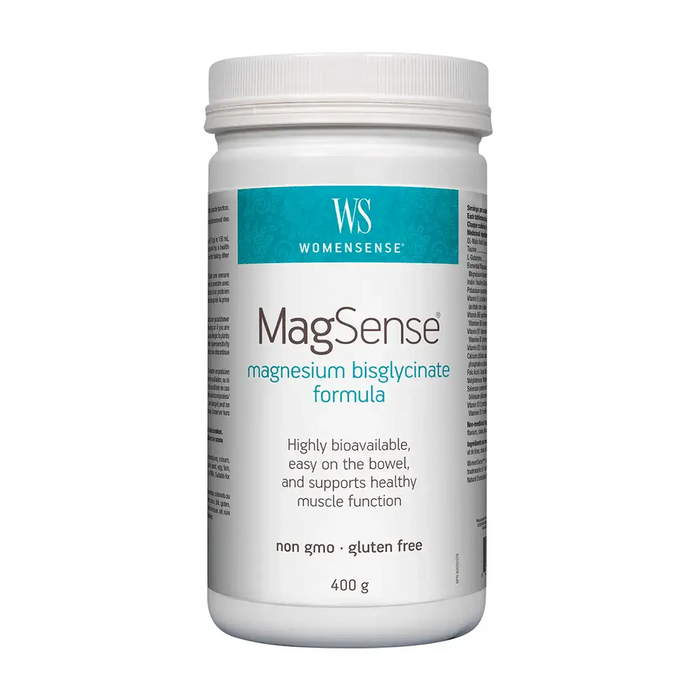 WomenSense | MagSense Magnesium Bisglycinate Formula Powder 400g