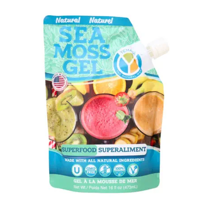 Yemaya Organic | Natural Sea Moss Gel 473ml