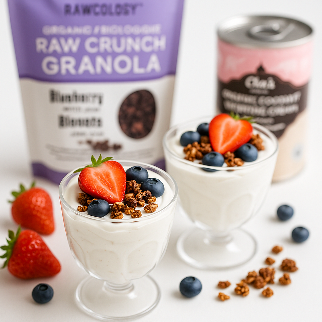 Dairy-Free Coconut Berry Spoon Desserts: A Simple & Nutritious Treat