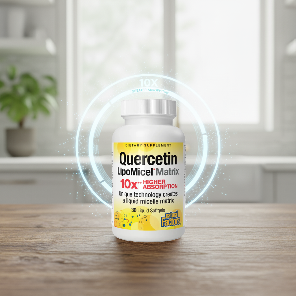 Quercetin Reimagined: The LipoMicel Advantage for Superior Antioxidant Protection