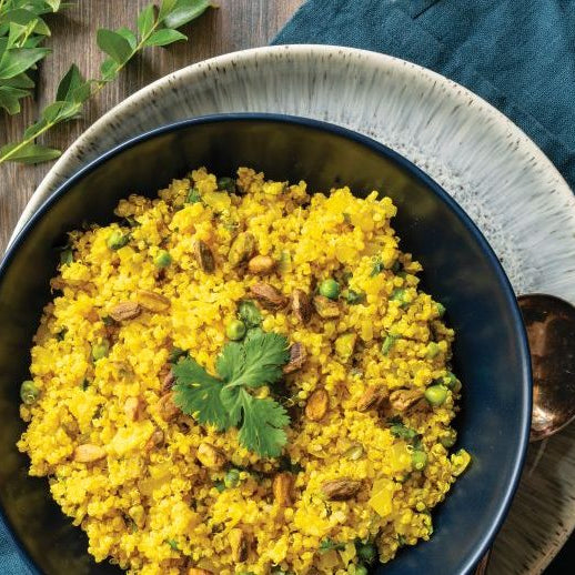Curry Lemon Pistachio Quinoa: A Vibrant Plant-Based Side Dish