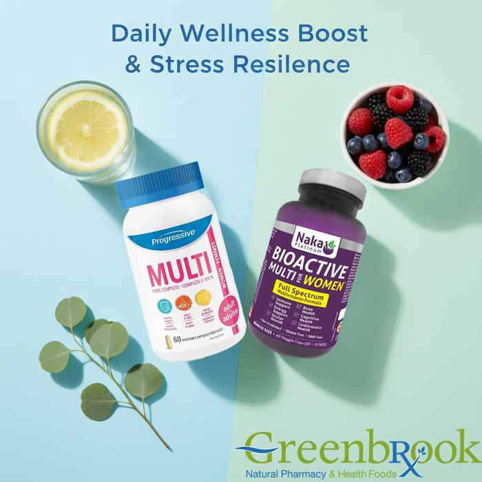 Daily Wellness Boost & Stress Resilience: Essential Multivitamins for Women's Health