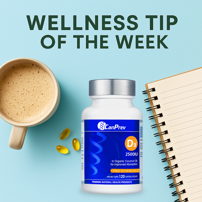 Unlock Optimal Wellness: Essential Health Tips with CanPrev Vitamin D3 2500IU Softgels