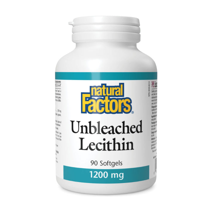 Natural Factors | Unbleached Lecithin 1200mg Softgels