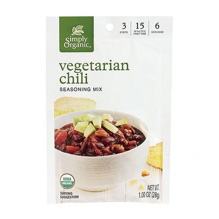 Simply Organic | Vegetarian Chili Seasoning 28g