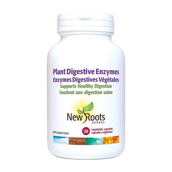 New Roots | Plant Digestive Enzymes Vegetarian Capsules