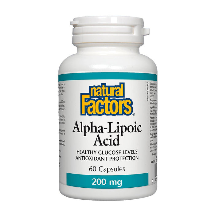 Natural Factors | Alpha-Lipoic Acid 200mg Capsules