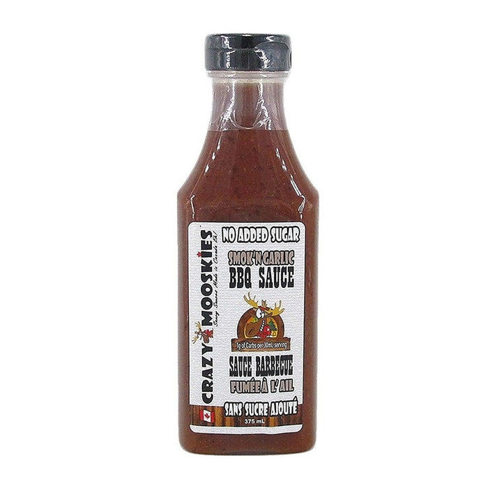 Crazy Mooskies | Smok'N'Garlic No Added Sugar BBQ Sauce