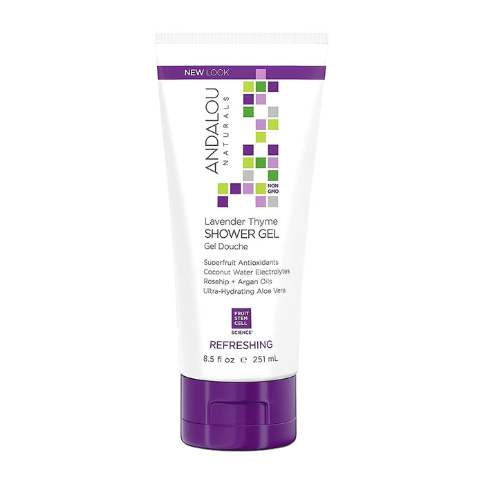 Andalou Naturals | Lavender Thyme Shower Gel