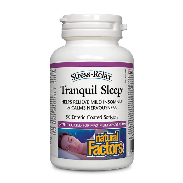Natural Factors | Tranquil Sleep Enteric Coated Softgels