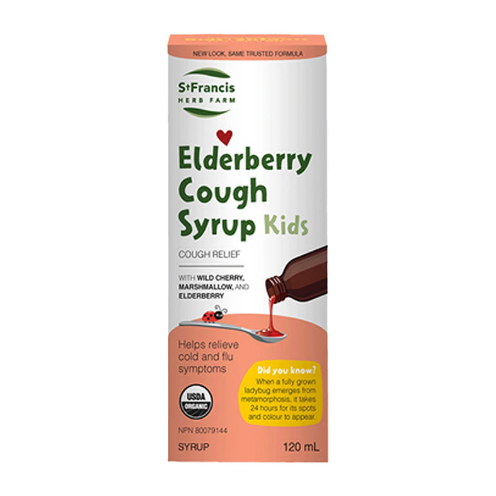 St Francis | Kids Organic Elderberry Cough Syrup