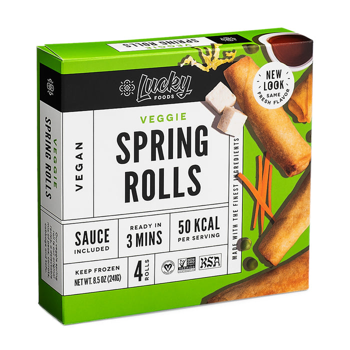 Lucky Foods | Veggie Spring Rolls