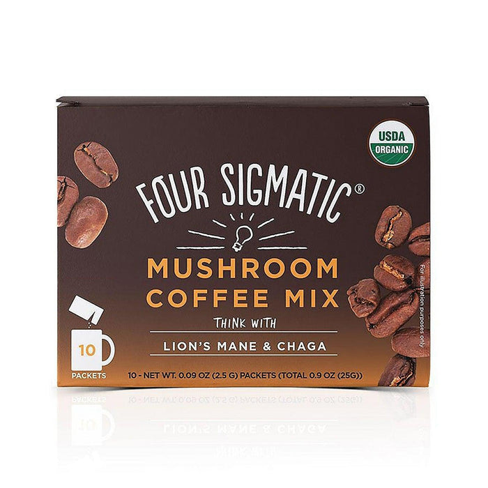 Four Sigmatic | Mushroom Coffee Mix With Lion's Mane & Chaga Packets